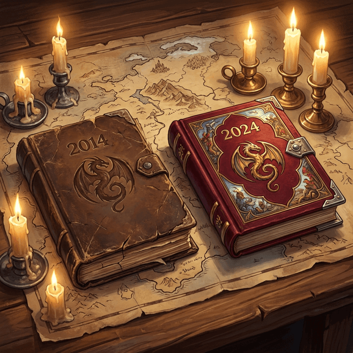D&D 2024 vs 5th Edition (2014): A Dungeon Master’s Complete Guide
