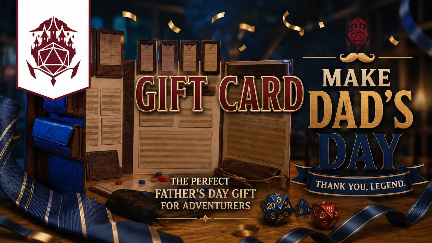 The Ultimate Game Master Gift Card - Let them have the adventure they want!