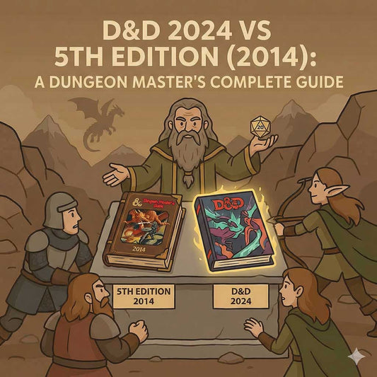 D&D 2024 vs 5th Edition (2014): A Dungeon Master’s Complete Guide