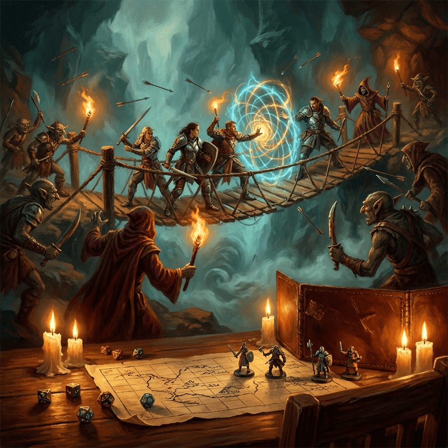 Order in the Chaos: Tracking Initiative and Conditions in Big D&D Combats