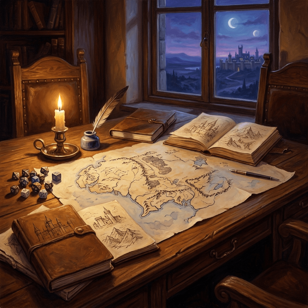 Build Less, Play More: Worldbuilding Without Over-Prepping Your Campaign