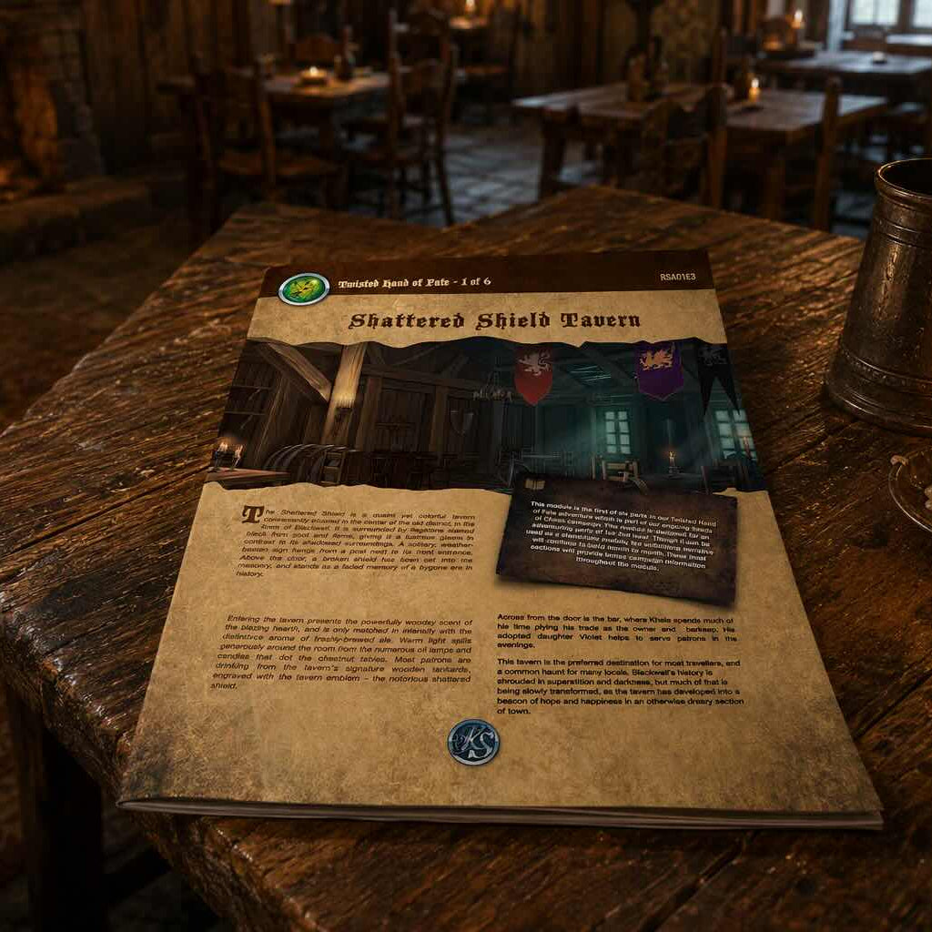 Realmsmith's Twisted Hand of Fate - Full 6-Part Module