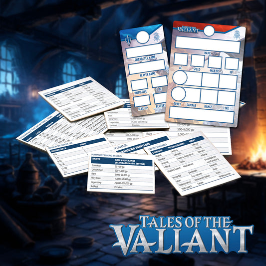 Tales of the Valiant Rules Pack