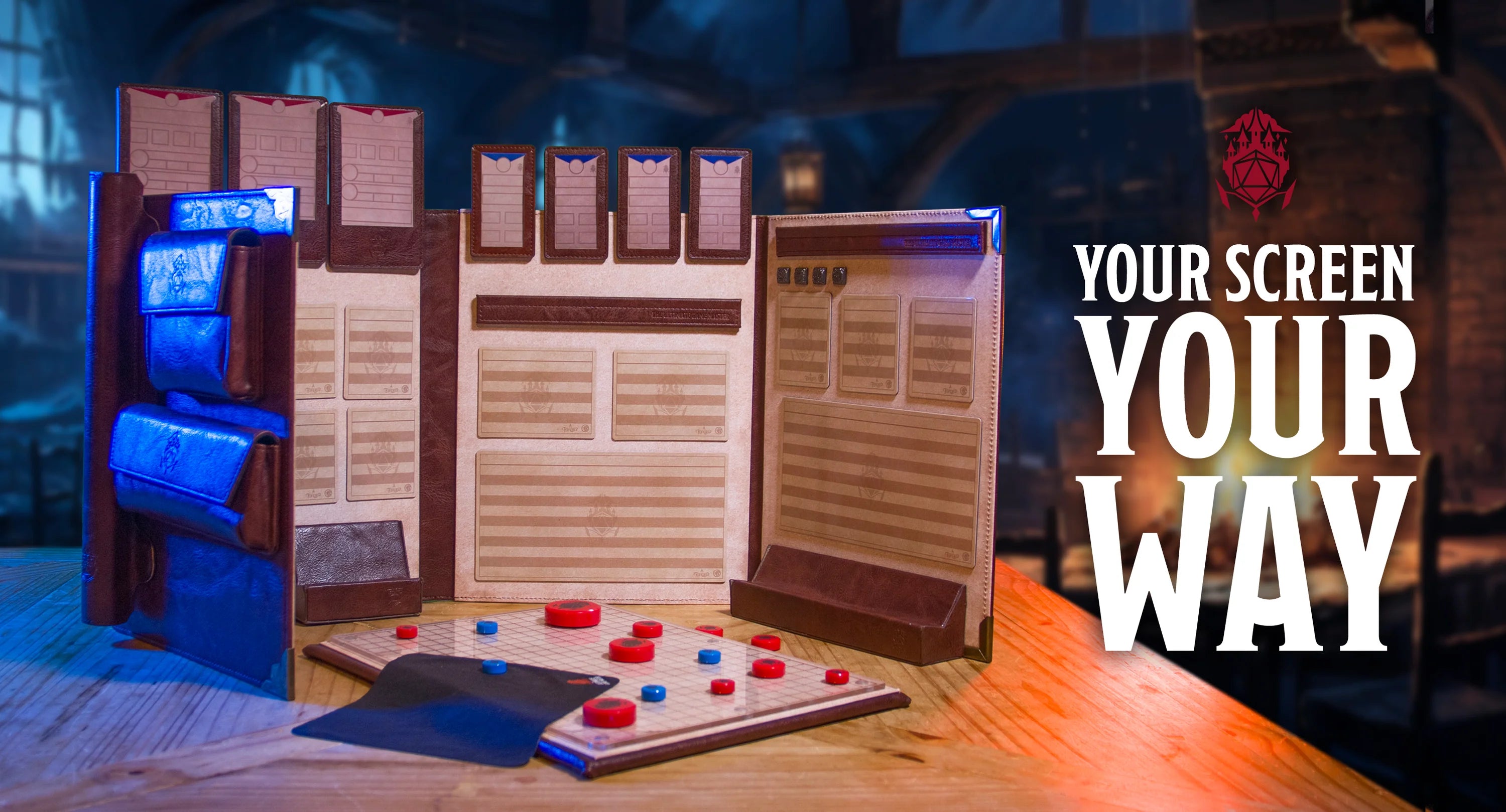 Ultimate Game Master Screen - Magnetic DM Screens for D&D & TTRPGs ...